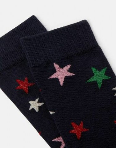 Christmas socks with star design